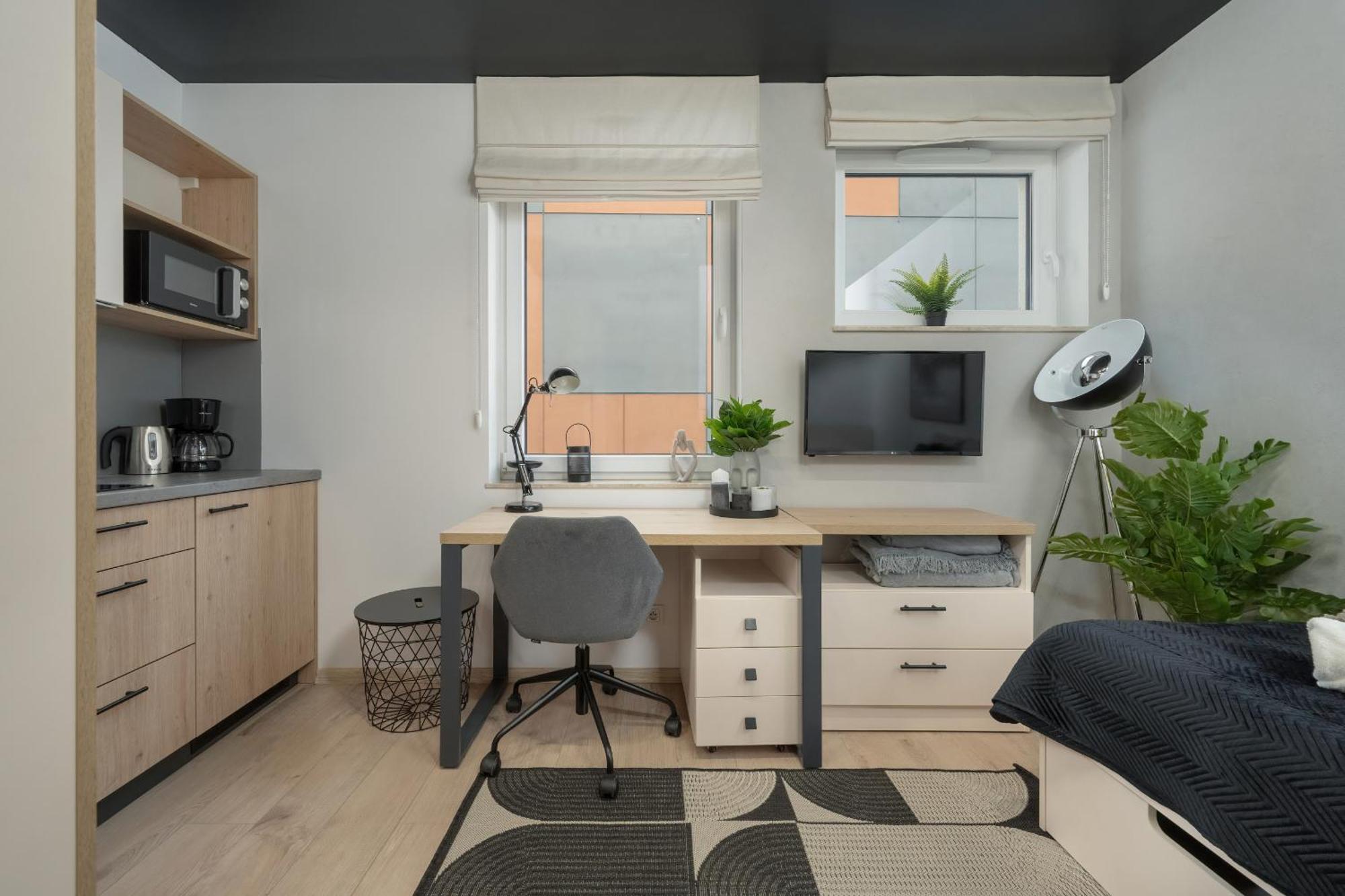 Trendy Studios With Home Office Near Wroclaw Main Station By Noclegi Renters Luaran gambar