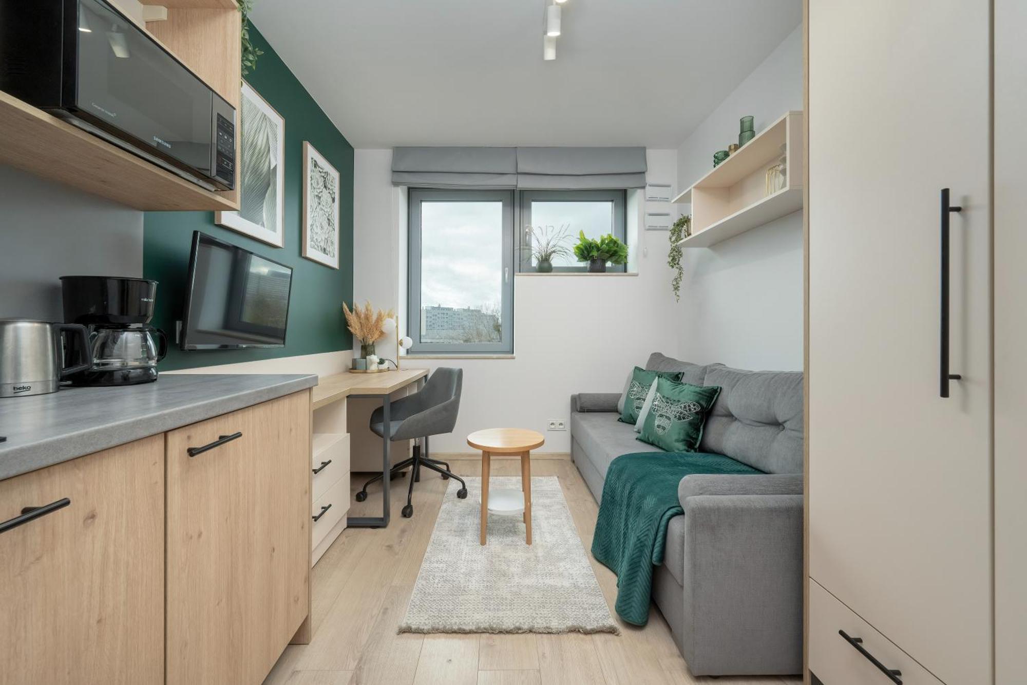Trendy Studios With Home Office Near Wroclaw Main Station By Noclegi Renters Luaran gambar